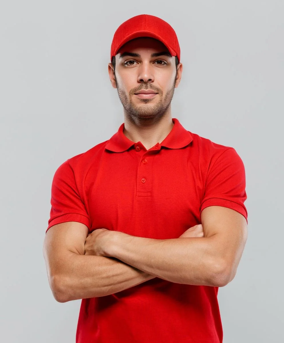 Subjefa de empresa de electricistas coordinando equipo técnico en obra eléctrica